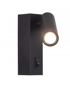 ST161.411.05 Светильник настенный ST-Luce Черный/Черный LED 1*5W 3000K Настенные светильники-foto3