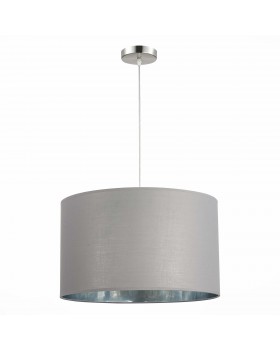 SLE300513-03 Светильник подвесной Никель/Серый, Серебристый E27 3*40W BRESCIA-foto2