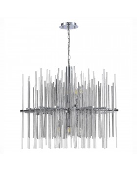 SL1628.103.12 Люстра подвесная ST-Luce Хром/Прозрачный, Хром E14 12*40W TERAMO-foto2