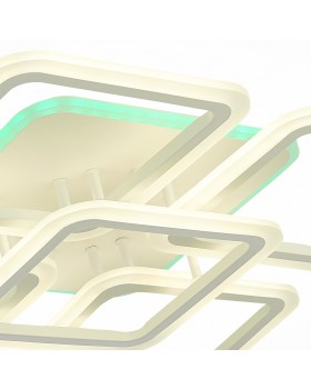 SLE200452-05RGB Светильник потолочный Белый/Белый LED 1*140W RGB 10W 3000-6000K QUTRO-foto5