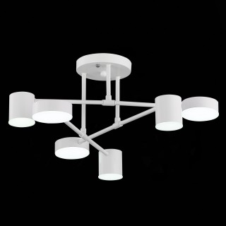SLE201052-06 Люстра потолочная Белый/Белый LED 6*7W 4000K NOBEL-foto14