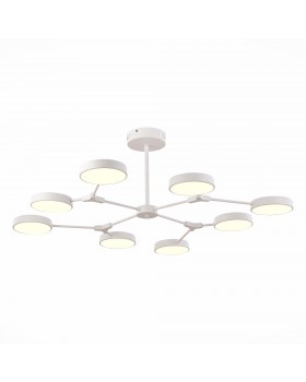 SLE6003-502-08 Светильник потолочный Белый/Белый LED 8*10W MONTA-foto2