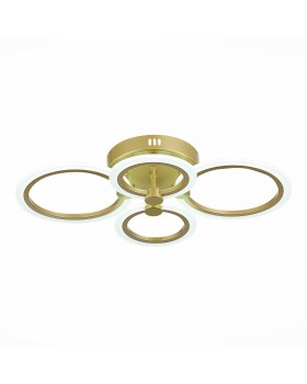 SLE500522-04 Светильник потолочный Золотистый/Белый LED 1*72W 3000-6000K CERINA-foto3