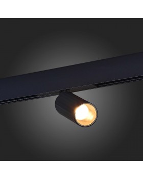 ST807.436.12 Магнитный трековый светильник Черный LED 1*12W 3000K 550Lm Ra>90 IP20 D50xH173 48VV SKYLINE 48-foto5