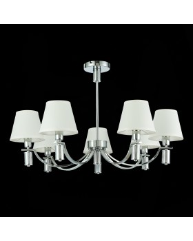 SLE111303-07 Люстра подвесная Хром/Белый E14 7*40W MONZA-foto5