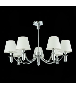 SLE111303-07 Люстра подвесная Хром/Белый E14 7*40W MONZA-foto5