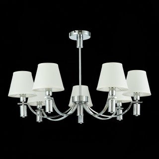 SLE111303-07 Люстра подвесная Хром/Белый E14 7*40W MONZA-foto5