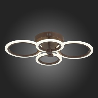 SLE500572-04 Светильник потолочный Кофейный/Белый LED 1*72W 3000-6000K CERINA-foto8