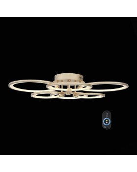 SL867.202.06 Люстра потолочная ST-Luce Золотистый/Белый LED 1*85W 3000K-6000K TWIDDLE DIMMER-foto12