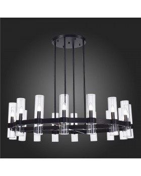 SL1237.403.16 Люстра подвесная ST-Luce Черный/Прозрачный E14 16*15W Isla-foto4