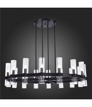 SL1237.403.16 Люстра подвесная ST-Luce Черный/Прозрачный E14 16*15W Isla-foto4