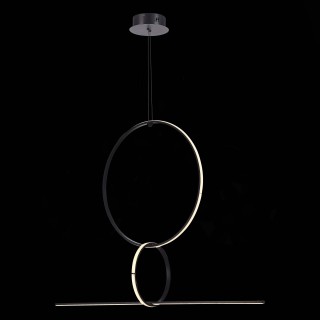 SL6113.433.01 Светильник подвесной ST-Luce Черный LED 1*50W 4000K GAIA-foto4