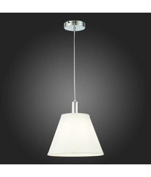 SLE111303-01 Подвес Хром/Белый E27 1*60W MONZA-foto5