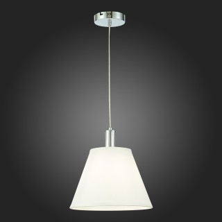 SLE111303-01 Подвес Хром/Белый E27 1*60W MONZA-foto5