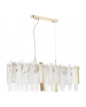 SL1636.203.08 Люстра подвесная ST-Luce Золотистый/Белый, Золотистый E14 8*40W SCOLARE-foto2