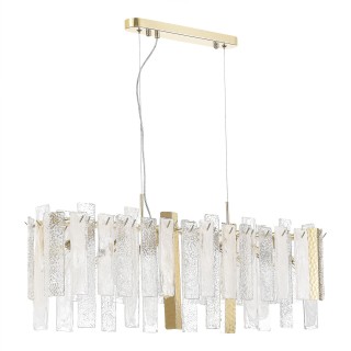 SL1636.203.08 Люстра подвесная ST-Luce Золотистый/Белый, Золотистый E14 8*40W SCOLARE-foto2