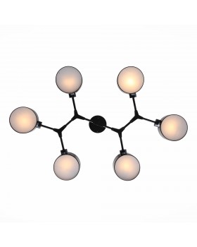 SLE183402-06 Люстра потолочная Черный/Черный E14 6*60W GIMENTO-foto10