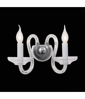 SL757.101.02 Бра ST-Luce Хром, Прозрачный/Прозрачный E14 2*40W NINFA-foto2