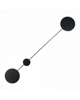 SL6006.401.02 Светильник настенный ST-Luce Черный/Черный LED 2*5W 3000K Tondo-foto2