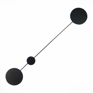 SL6006.401.02 Светильник настенный ST-Luce Черный/Черный LED 2*5W 3000K Tondo-foto2