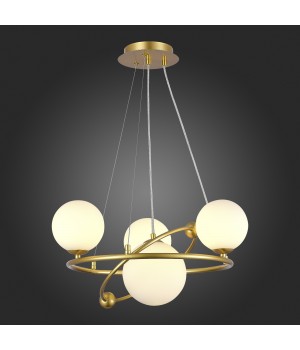 SLE2210-203-04 Люстра подвесная Золотой/Белый G9 4*5W ARTU-foto5