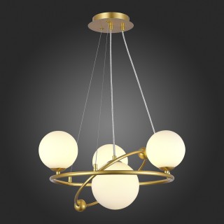 SLE2210-203-04 Люстра подвесная Золотой/Белый G9 4*5W ARTU-foto5