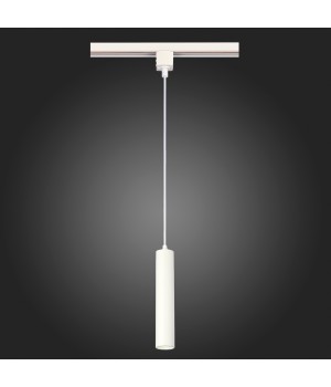 ST151.506.01 Светильник трековый Белый GU10 1*50W IP20 D54xH290 220V Без ламп Однофазная трековая система-foto3