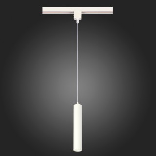 ST151.506.01 Светильник трековый Белый GU10 1*50W IP20 D54xH290 220V Без ламп Однофазная трековая система-foto3