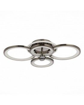 SLE200382-04RGB Светильник потолочный Темный хром/Белый LED 1*100W RGB 8W 3000-6000K LETO-foto4