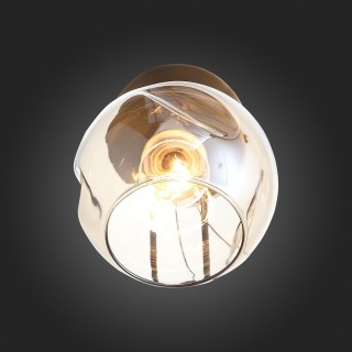 SLE155301-01 Светильник настенный Античная медь/Янтарный E14 1*60W GENTORE-foto9