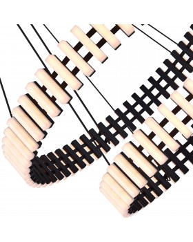 SL6203.403.65 Люстра подвесная ST-Luce Черный/Белый LED 1*65W 3000K ESTENSE-foto3