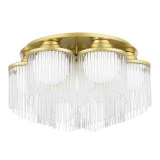 SL1511.202.07 Люстра потолочная ST-Luce Золотистый/Белый E27 7*60W ALLEGRO-foto2