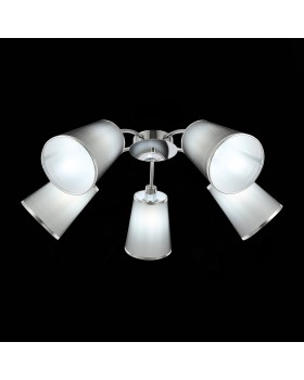 SLE103002-05 Люстра потолочная Хром/Черный E14 5*40W MALEONTE-foto3