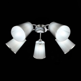 SLE103002-05 Люстра потолочная Хром/Черный E14 5*40W MALEONTE-foto3