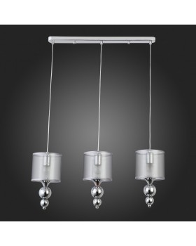 SLE107103-03 Светильник подвесной Хром/Серебристый E27 3*40W PAZIONE-foto8