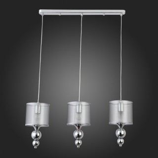SLE107103-03 Светильник подвесной Хром/Серебристый E27 3*40W PAZIONE-foto8