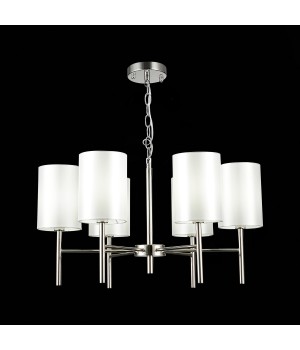SLE107303-06 Светильник подвесной Никель/Белый E14 6*40W NOIA-foto4