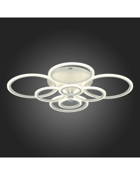 SLE500552-08 Светильник потолочный Белый/Белый LED 1*212W 3000-6000K CERINA-foto9