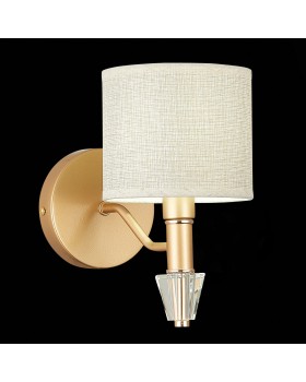 SLE107001-01 Бра Золотистый/Бежевый E14 1*40W VILEDE-foto3