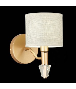 SLE107001-01 Бра Золотистый/Бежевый E14 1*40W VILEDE-foto3