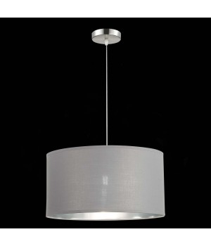 SLE300513-01 Светильник подвесной Никель/Серый, Серебристый E27 1*40W BRESCIA-foto5