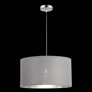 SLE300513-01 Светильник подвесной Никель/Серый, Серебристый E27 1*40W BRESCIA-foto5