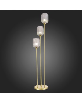 SL1154.325.03 Торшер ST-Luce Латунь/Коньячный E27 3*60W GRAN-foto3