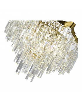 SL1659.303.10 Светильник подвесной ST-Luce Латунь/Прозрачный E14 10*60W OFELIA-foto3