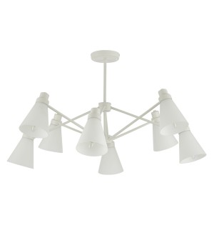 SLE103502-08 Люстра потолочная Белый/Белый E14 8*40W BIANE-foto2