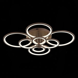 SLE200372-08 Светильник потолочный Кофейный/Белый LED 1*256W 3000-6000K LETO-foto7