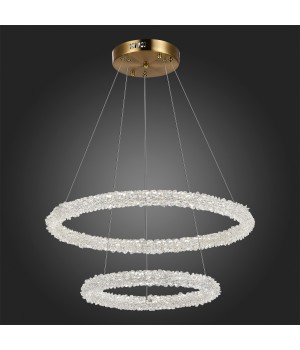 SL6110.203.02 Люстра подвесная ST-Luce Золотистый/Золотистый LED 2*28W 3000 - 6500K AVANA-foto8
