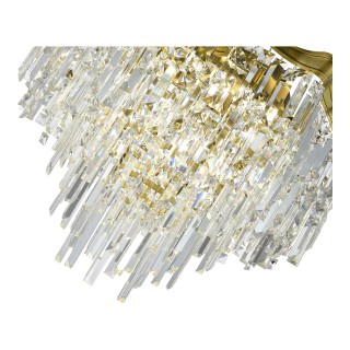 SL1659.302.07 Светильник потолочный ST-Luce Латунь/Прозрачный E14 7*60W OFELIA-foto3