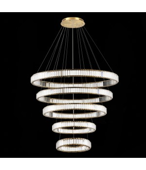 SL1622.313.05 Люстра подвесная ST-Luce Латунь/Прозрачный LED 1*285W 4000K TIVOLI-foto3