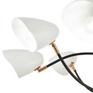 SLE103602-08 Люстра потолочная Черный, Золотой/Белый E14 8*40W SATTA-foto3